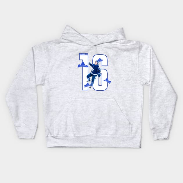 Mitch Marner Kids Hoodie by islandersgraphics